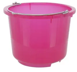 wiadro-kerbl-all-purpose-12l-transparent-rozowe