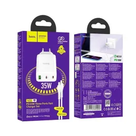 hoco-ladowarka-sieciowa-2-x-typ-c-usb-a-kabel-typ-c-do-lightning-qc-pd