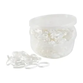 gumki-do-grzywy-hippo-tonic-silicone-1800-szt-biale