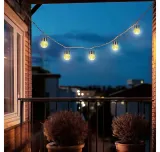 dwie-solarne-lampki-ogrodowe-led-latarenka-szklana-kula-emitujace-cieple-biale-swiatlo-stan-nowy-zasilanie-solarne