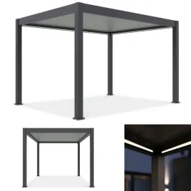 pergola-aluminiowa-elektryczna-deluxe-pro-automatic-3x4-z-oswietleniem-led