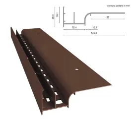 profil-okapowy-prosty-w20-200cm-renoplast-brazowy-8019