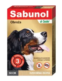 sabunol-obroza-ozdobna-dla-psa-zlota-50-cm