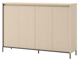 komoda-z-oswietleniem-trend-tg-04-bezowy-czarne-nozki-lenart
