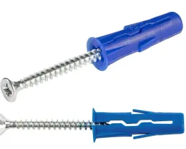 kolek-uniwersalny-niebieski-8x32mm-z-wkretem-5x60-mm-uno-08-560-rawlplug