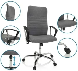 krzeslo-biurowe-obrotowe-hjh-office-arton-40-materialowe-z-podlokietnikami