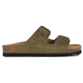 scholl-skorzane-klapki-z-dwoma-klamrami-damskie-khaki-f32165-1147-r-40