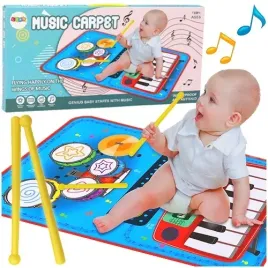 mata-muzyczna-interaktywna-edukacyjna-2w1-pianino-perkusja-paleczki