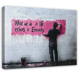 obraz-banksy-abstrakcja-szary-do-salonu-sypialni-kuchni-na-plotnie-100x70