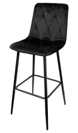 hoker-krzeslo-tapicerowane-barowe-wysokie-do-wyspy-welur-loft-h111-czarny