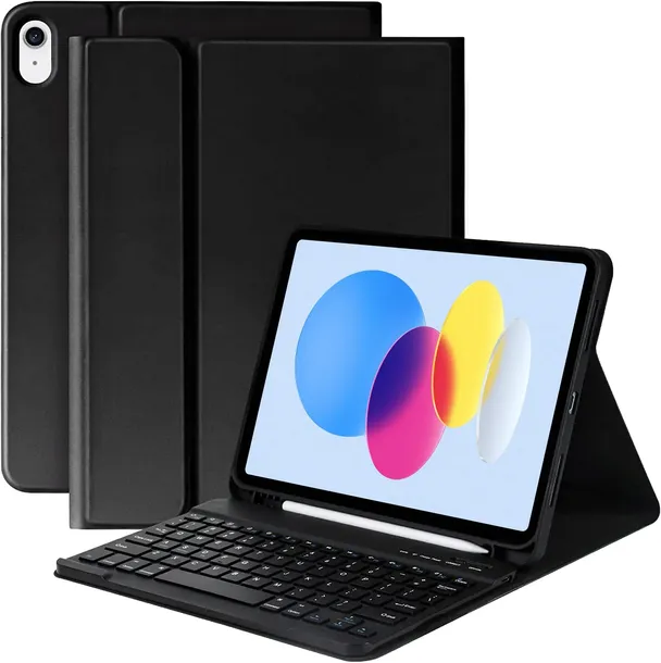 ETUI KLAWIATURA do APPLE IPAD 11.0" GEN 11 2025 A3355 A3356 A3354 CZARNY