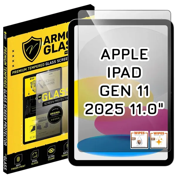 SZKŁO HARTOWANE ARMORGLASS do APPLE IPAD GEN 11 2025 11" A3355 A3356 A3354