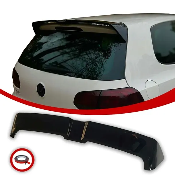 GOLF 6 LOTKA SPOILER DOKŁADKA STANDARD CZARNY POŁYSK