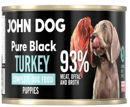 john-dog-puppy-or-pure-black-or-karma-mokra-dla-szczeniat-indyk-200g