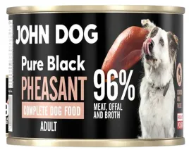 john-dog-adult-or-pure-black-or-karma-mokra-dla-psa-bazant-200g