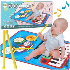 mata-muzyczna-interaktywna-edukacyjna-2w1-pianino-perkusja-paleczki