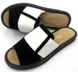 kapcie-damskie-zamszowe-klapki-odkryte-pantofle-maximus-czarno-bialy-r-38