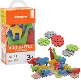 marioinex-klocki-waffle-mini-animals-42-el-w-tym-16-zwierzeta