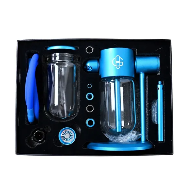 fajka-bongo-grawitacyjne-gravity-hookah-blue-niebieska-wysokosc-produktu-39-cm