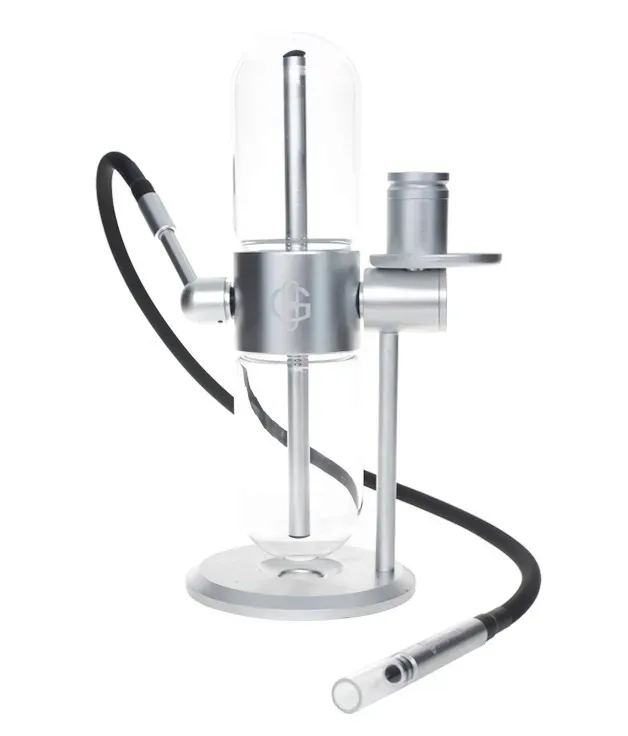 fajka-bongo-grawitacyjne-gravity-hookah-srebrna-silver-stan-nowy