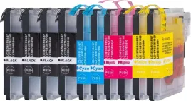 tusze-do-brother-lc-980-dcp-165c-dcp-145c-dcp-195c