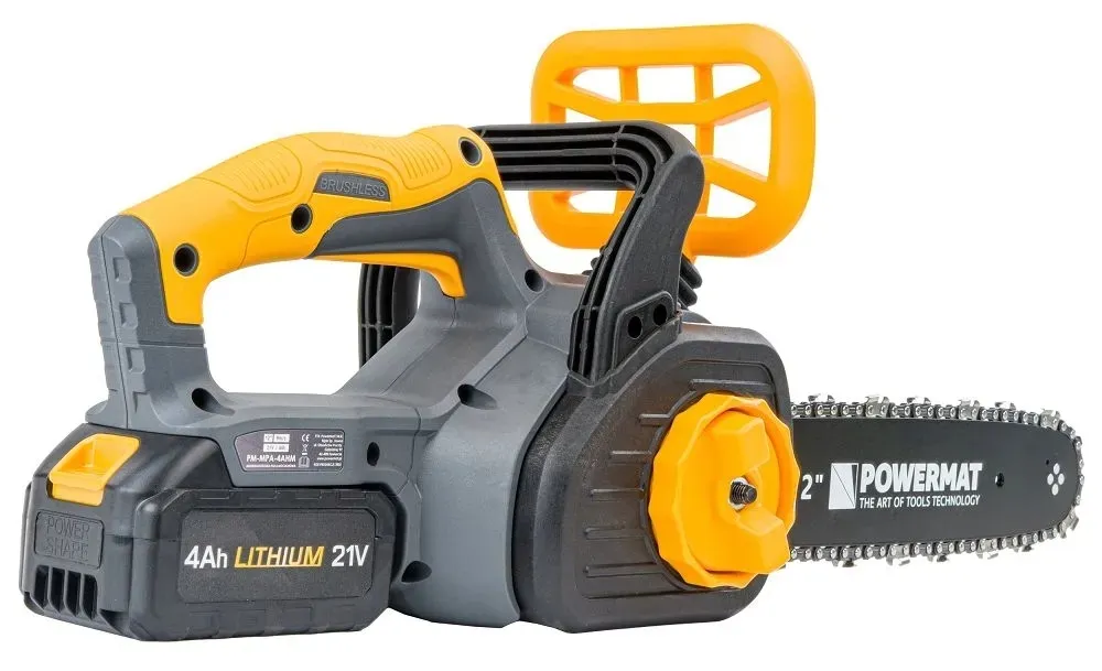 pila-lancuchowa-akumulatorowa-galeziowka-mini-pilarka-2x-aku-4ah-2x-lancuch-stan-nowy