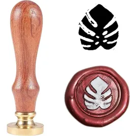 pieczec-stempel-do-wosku-laku-wzor-monstera-2