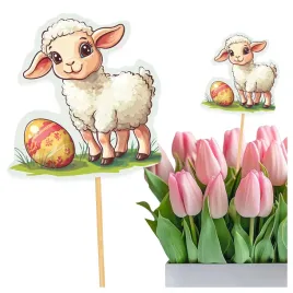 topper-dekoracje-wielkanocne-baranek-do-koszyczka-bukietu-na-wielkanoc