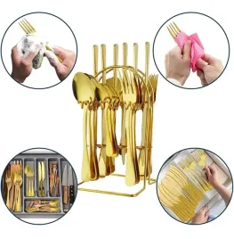 zlote-komplet-sztuccow-noz-widelec-zestaw-ze-stojakiem-24elementy-na-6-osob