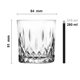 szklanki-niskie-glasmark-zestaw-6szt-szlifowane-drink-whisky-280ml