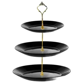 patera-trzypoziomowa-pietrowa-stojak-ciasto-owoce-czarne-szklo-zloty-uchwyt