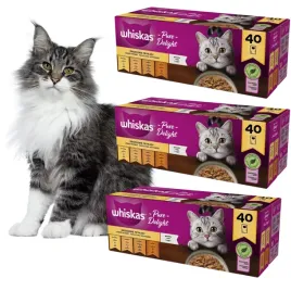 whiskas-saszetki-3-boxy-85gx40-pure-delight-drobiowe-frykasy-w-galarecie