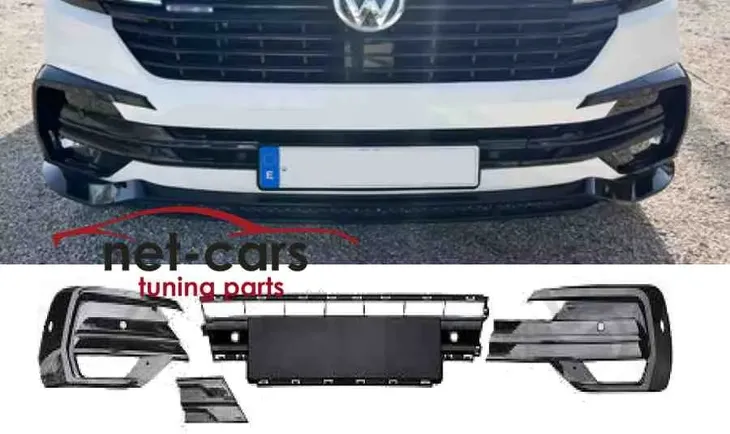 KRATKA RAMKI HAL VW TRANSPORTER T6.1 PDC 19- CZARNY POLYSK WZOR R LINE ABT