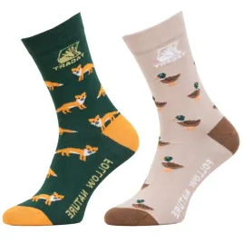 b-zestaw-dwoch-par-skarpety-mysliwskie-tagart-2-pack-duckandfox-39-42-bawelna