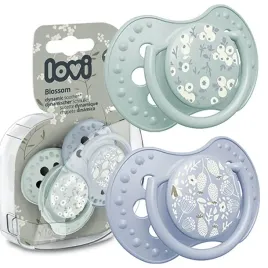 smoczek-uspokajajacy-dla-dziecka-lovi-18m-blossom-blue-2szt