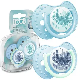 smoczek-uspokajajacy-dla-dziecka-lovi-6-18m-tie-dye-blue-2-szt