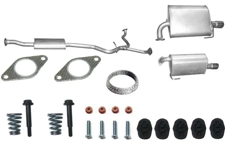 SUBARU LEGACY OUTBACK 2003- TŁUMIK KOMPLET UKŁAD