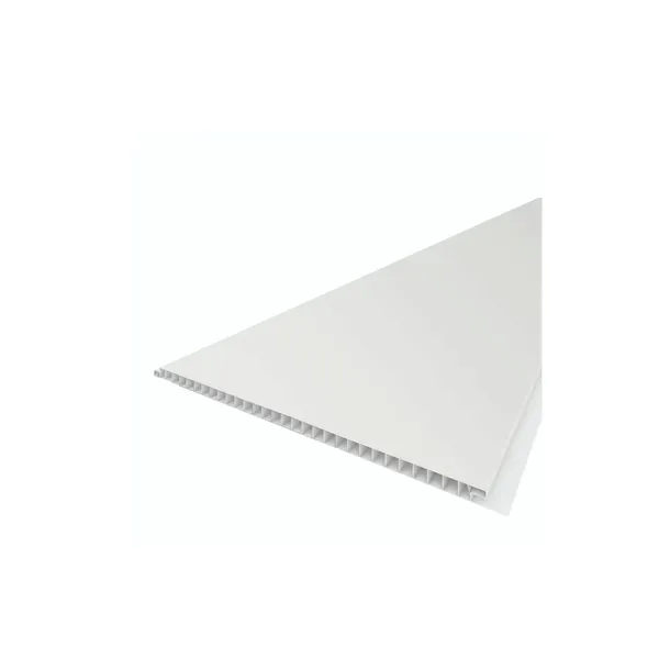 PANELE ŚCIENNE PCV DEKORACYJNE VILO (4szt) 25cm/2,65m MOTIVO BIAŁY POŁYSK