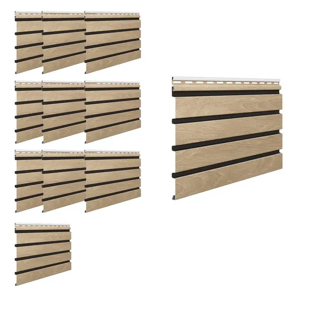 Lamele Elewacyjne Zewnętrzne 295x28,3cm Lamel Vilo Fronto 10 szt