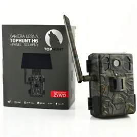 kamera-lesna-fotopulapka-tophunt-h6-dark-green-panel-solarny
