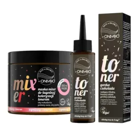 onlybio-toner-do-wlosow-kolor-gorzka-czekolada-maska-mixer-zestaw