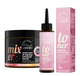 onlybio-toner-do-wlosow-kolor-truskawkowy-milkshake-maska-mixer-zestaw