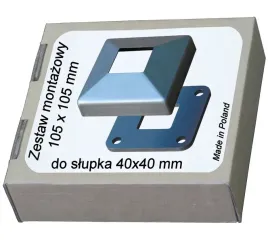 zestaw-montazowy-do-slupka-40x40-marka-100x100-maskownica-105x105-mm