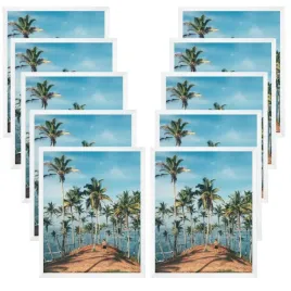 10x-rama-na-zdjecia-30x40-bialy-lakier-tloczenie-plexi