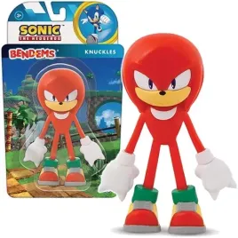 sonic-the-hedgehog-knuckles-jez-figurka-elastyczna-wyginana-bendems