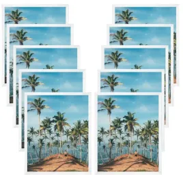 10x-rama-50x70-cm-bialy-lakier-tloczenie-plexi