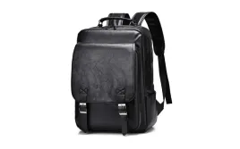 plecak-baltan-classic-156-czarny-ekoskora-miejski-na-laptopa