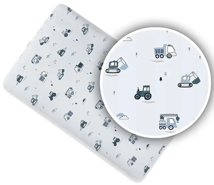 PRZEŚCIERADŁO BAWEŁNIANE DO DOSTAWKI 83x50 DO CHICCO NEXT2ME BAWEŁNA 100%