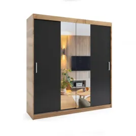szafa-przesuwna-dwudrzwiowa-paris-premium-wotan-czarna-180-x-205-cm-16mm