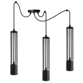 lampa-led-sufitowa-wiszaca-zyrandol-loft-czarny